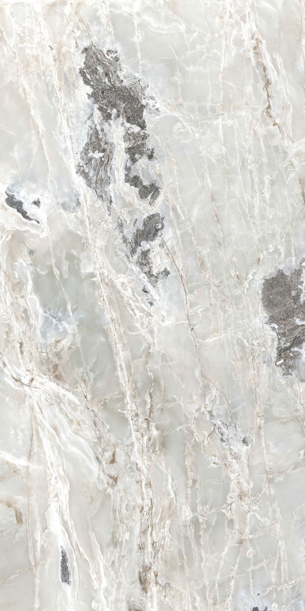 Керамогранит ONYX&MORE SILVER BLEND GLO 6MM R 160X320 арт. 83988