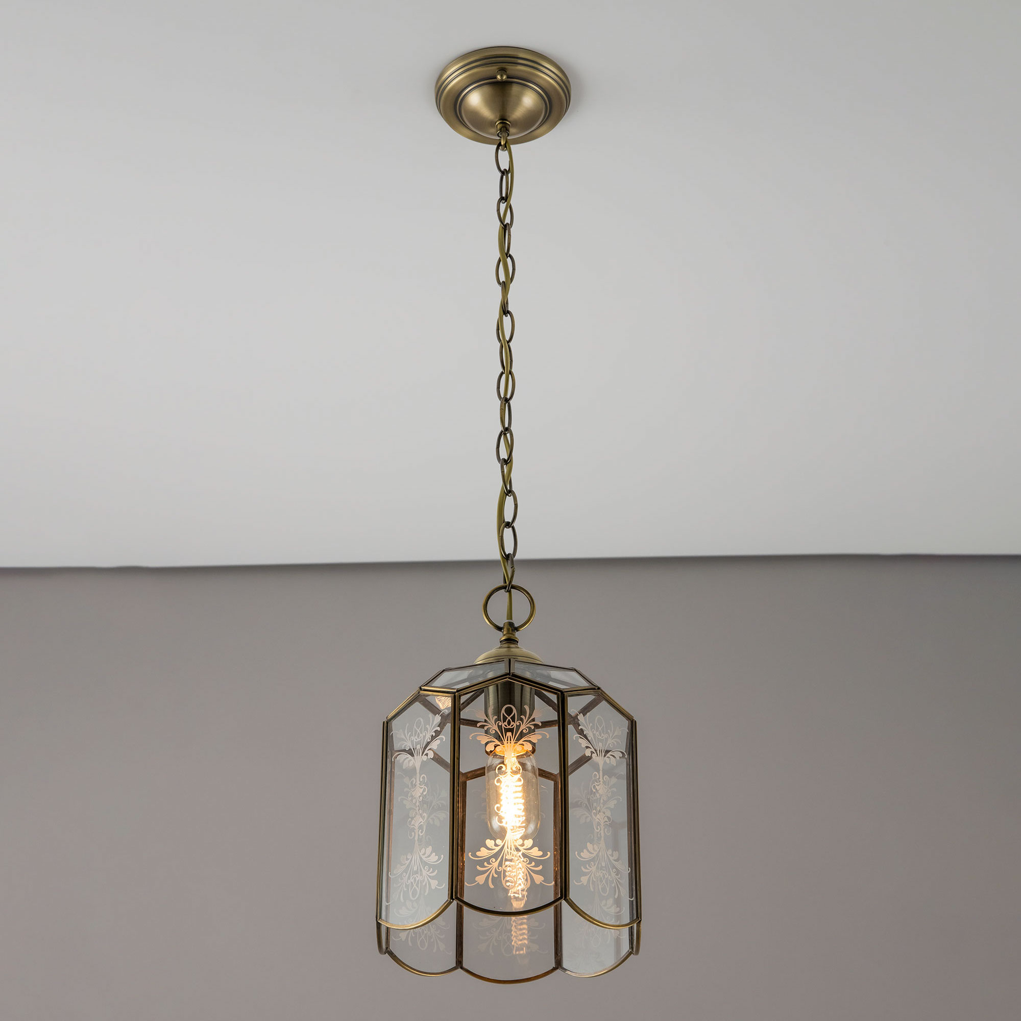 Citilux Витра-2 CL442210 Подвесной светильник витражный Бронза арт. 88272