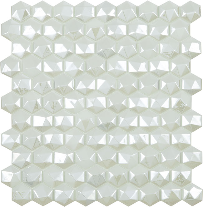 VIDREPUR DIAMOND WHITE HEX (3.5х3.5) 31.7х30.7 арт. 40729