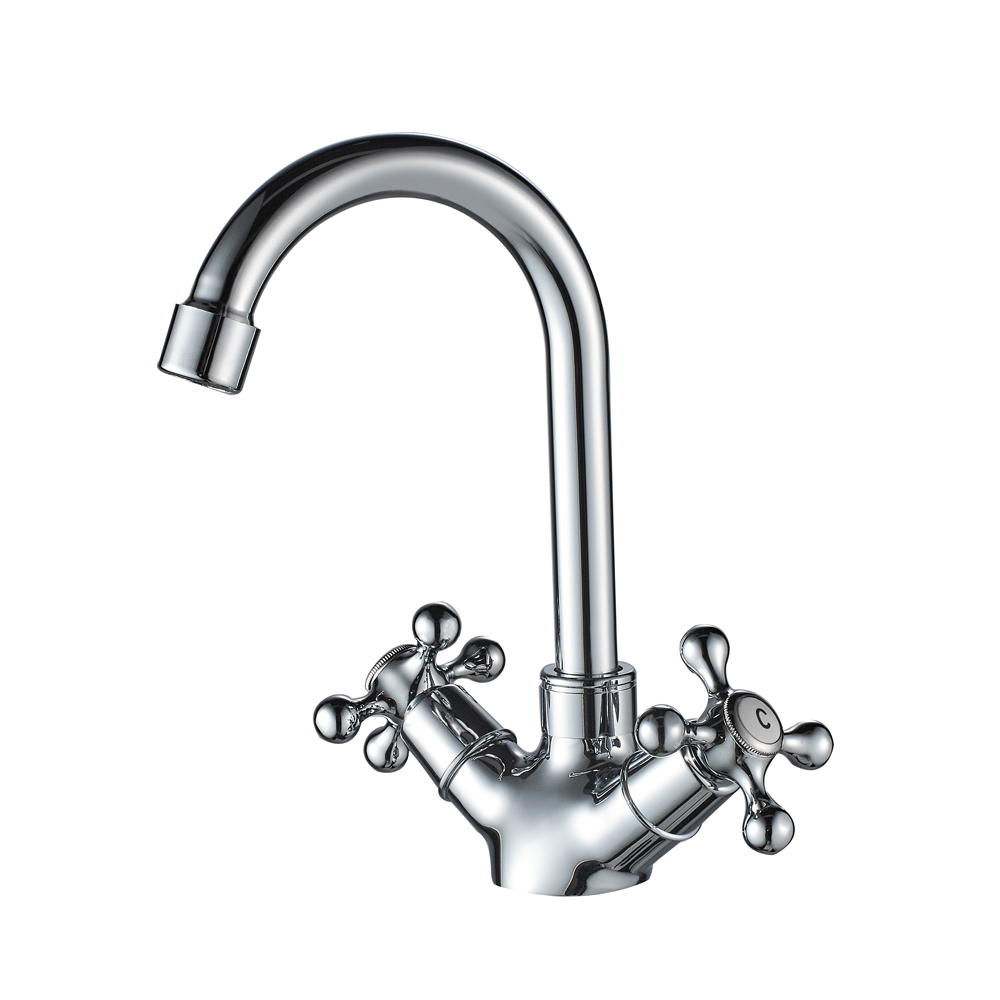 Смеситель для раковины WesnaArt RASSVET RAS02-230, хром арт. 163077