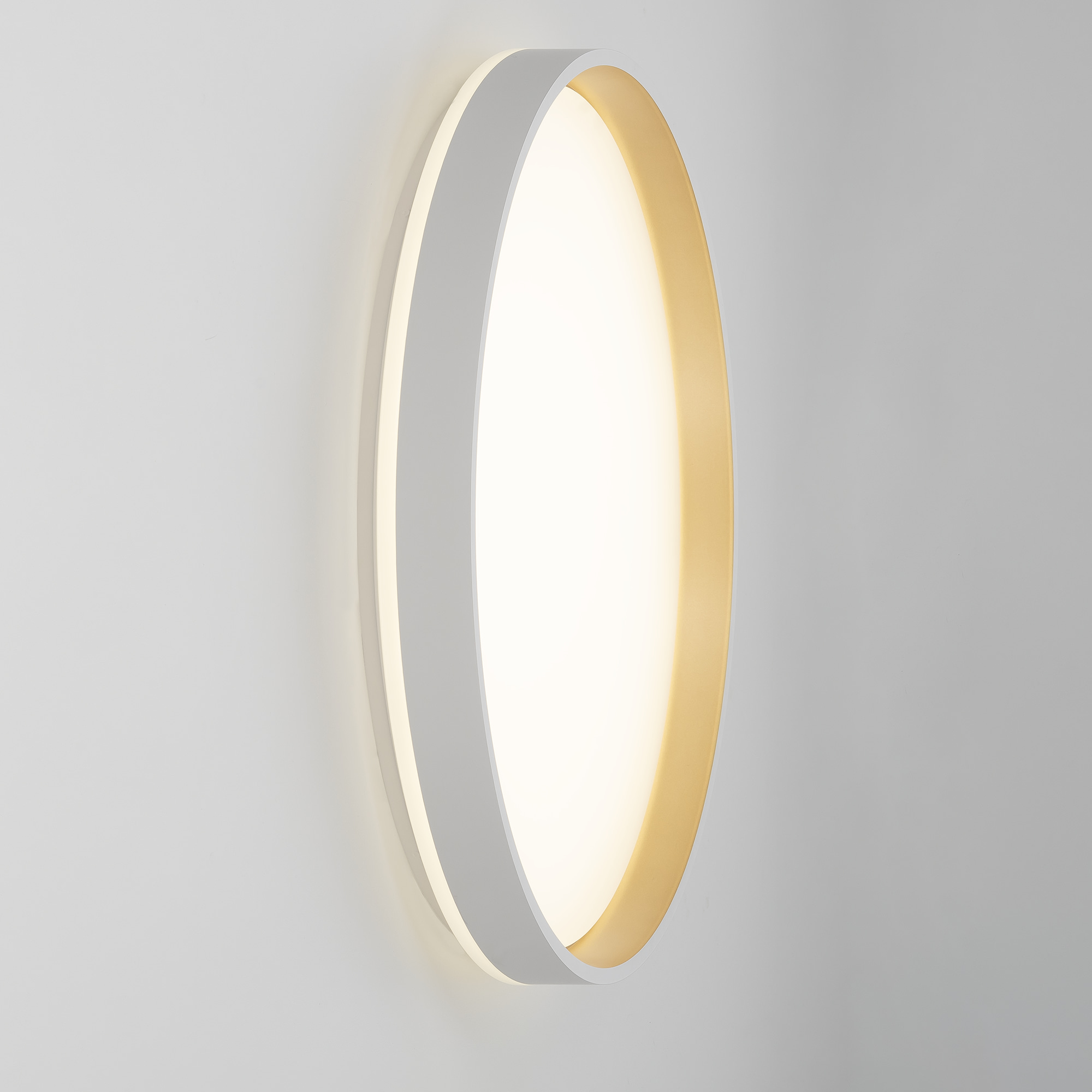 Citilux ENZO CL753510G LED RGB Светильник с пультом Белый + Золото арт. 89289