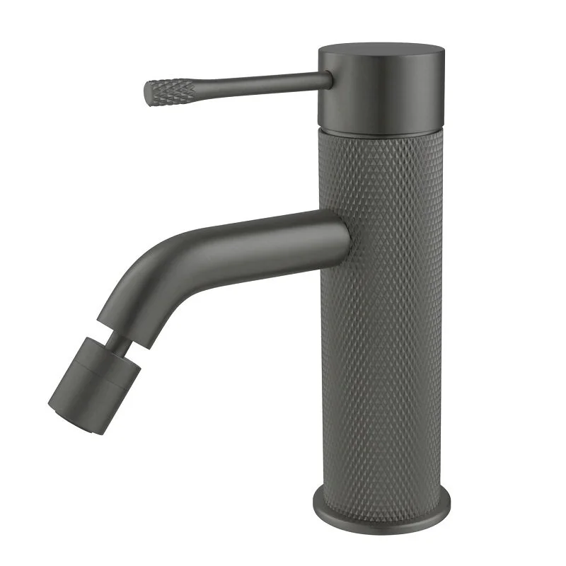 ALLEN BRAU PRIORITY 4.0 Cмеситель для биде, с ДК, графит браш (331000) арт. 35730