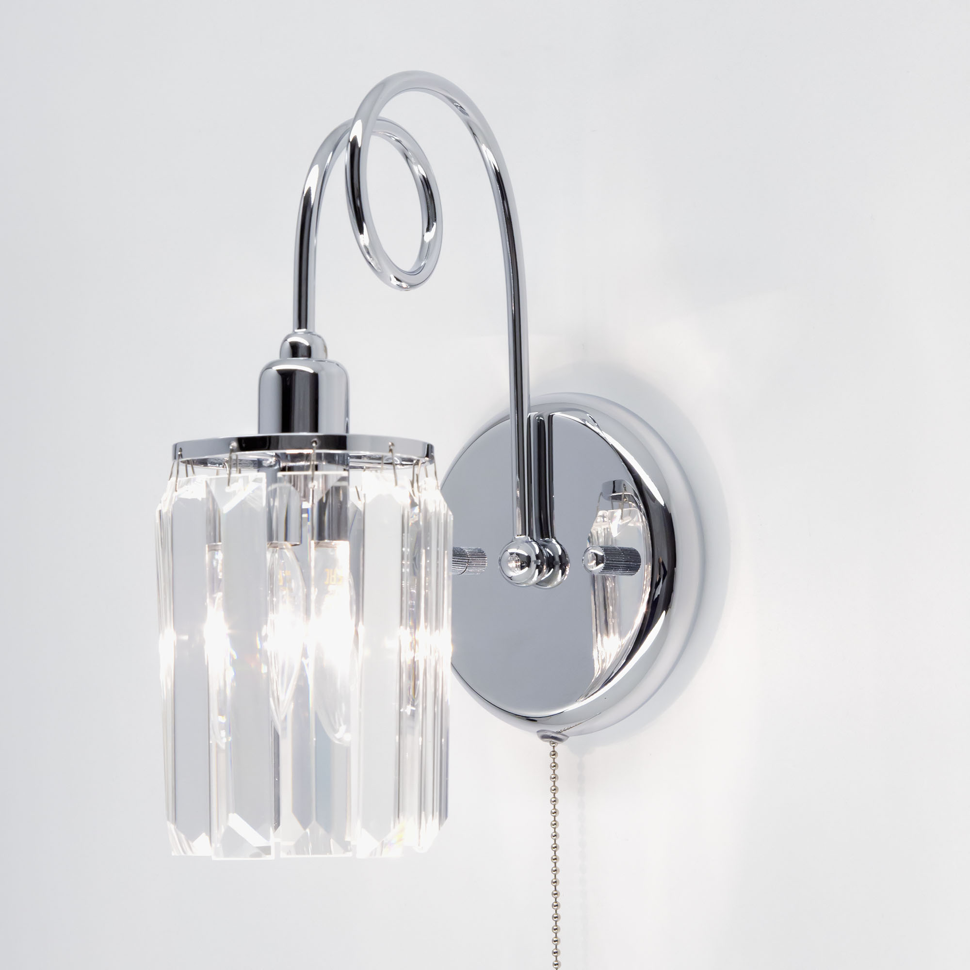 Citilux Синди CL330311 Бра хрустальное с выключателем Хром арт. 88291