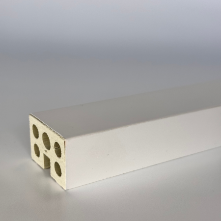 Stick classic soft white/Рейка Классика мягкий белый 2800*40*25 (1кор=24шт) арт. 106456