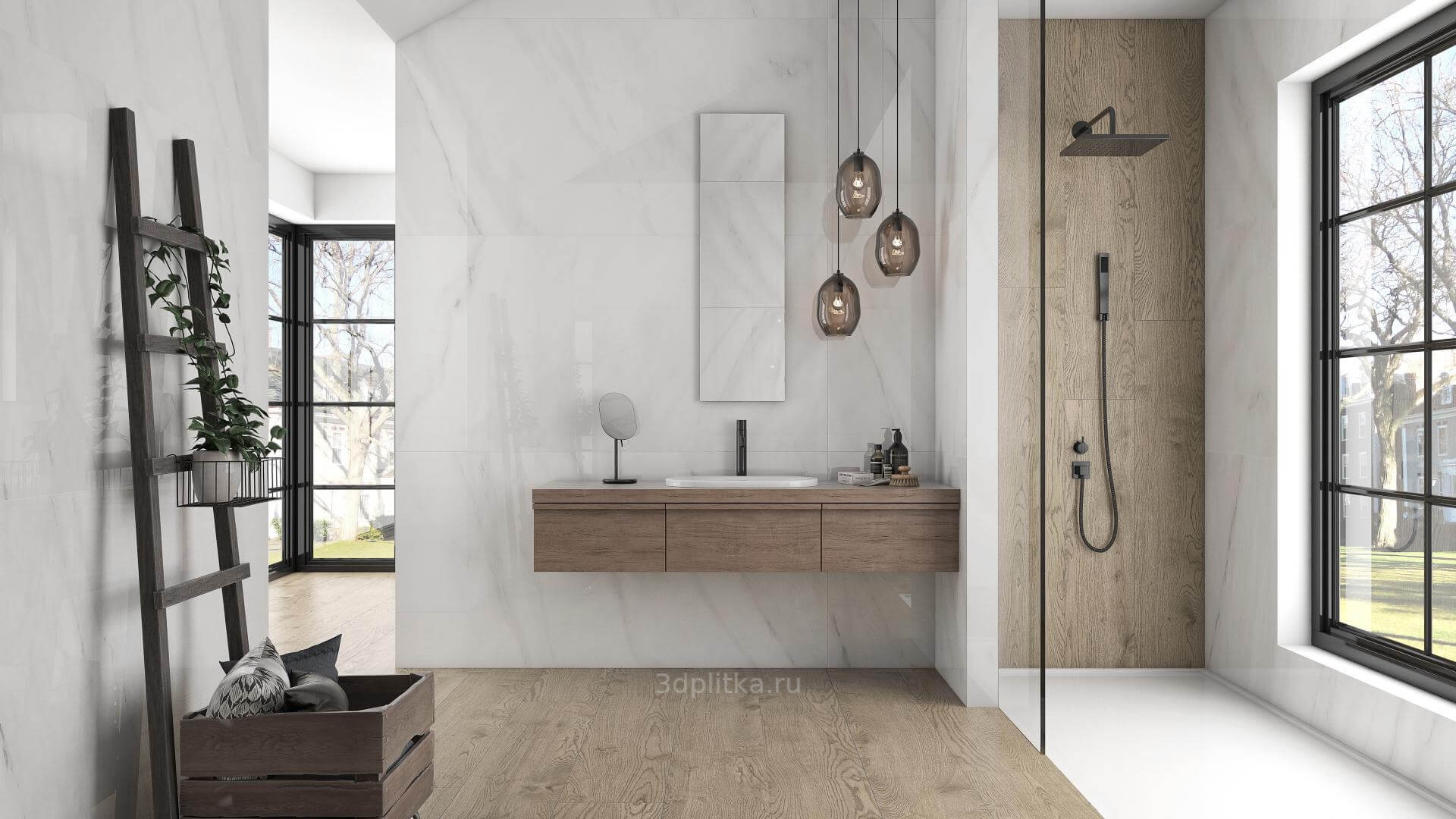 Плитка Pamesa Lenci Blanco 60x60 Compaglass (1,44 кв.м.) арт. 53874
