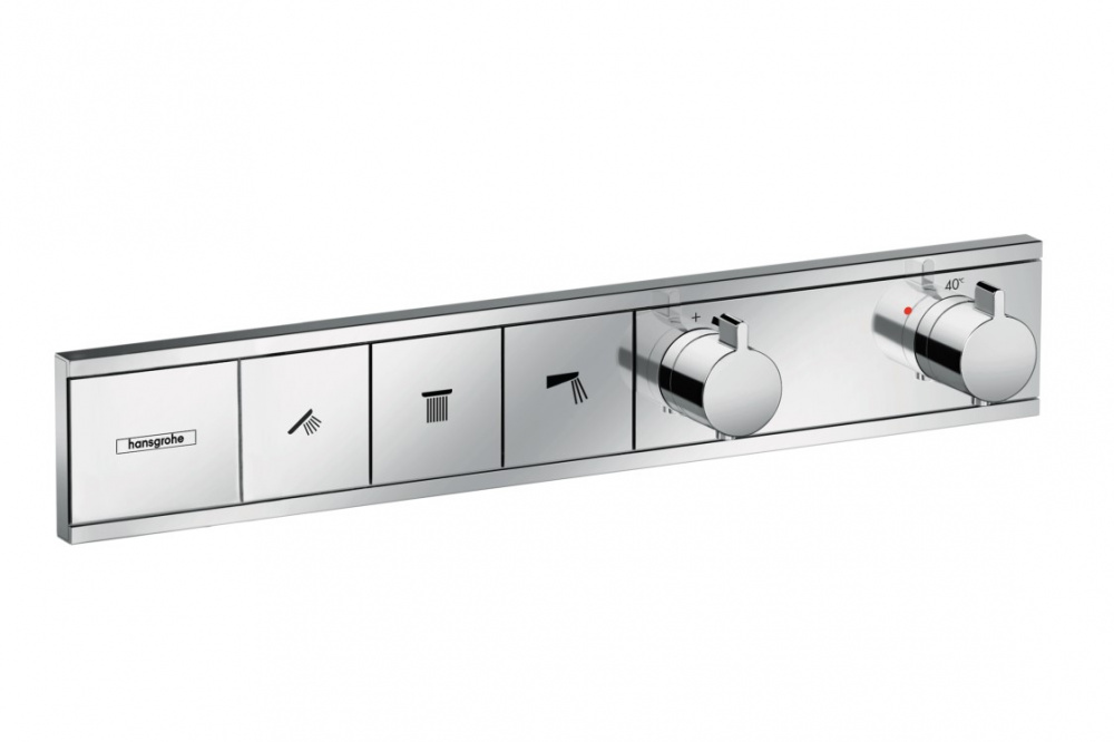 HANSGROHE RainSelect Термостат, скрытого монтажа, для 3 потребителей, хром арт. 39806