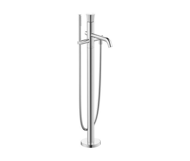 DURAVIT White Tulip Внешние части напольного смесителя для ванны, хром арт. 38639