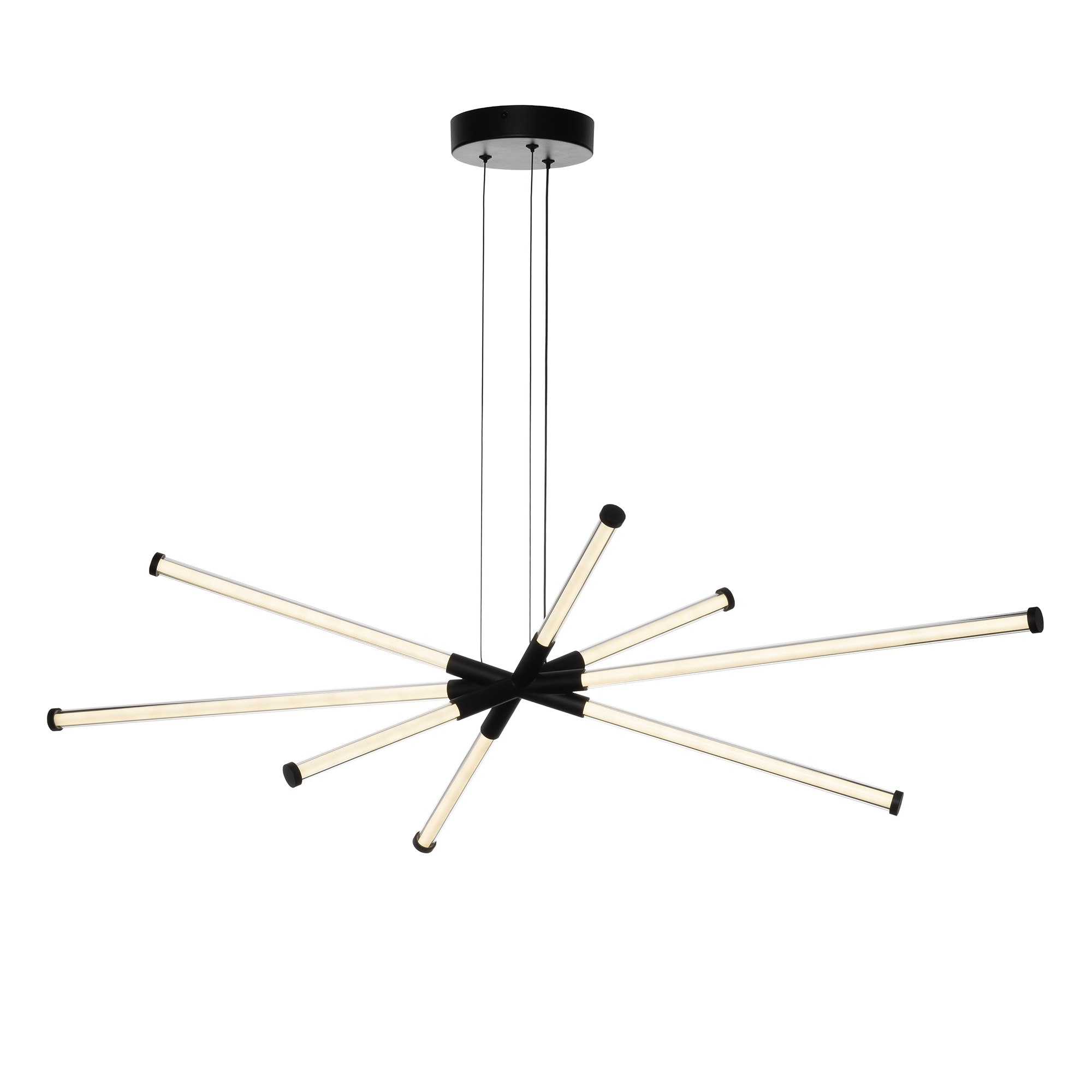 Citilux LUCIA CL217181 Люстра светодиодная подвесная Чёрная арт. 89463
