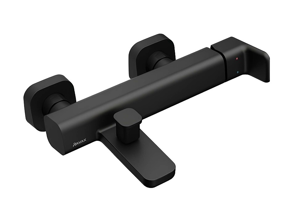 RAVAK TD F 022.20/150 Смеситель для ванны, черный арт. 39859