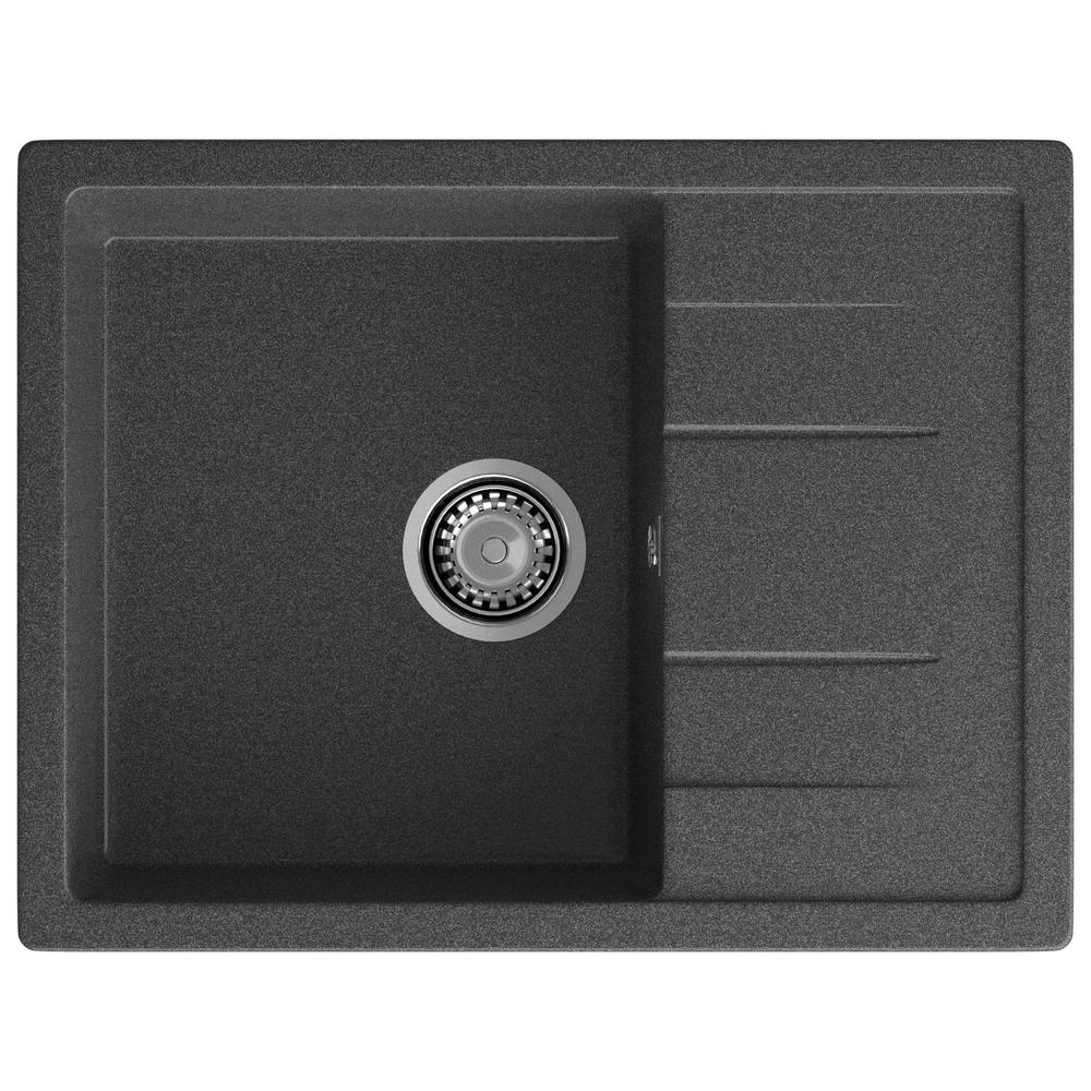 Кухонная мойка GranFest QUADRO 650L, графит арт. 186734