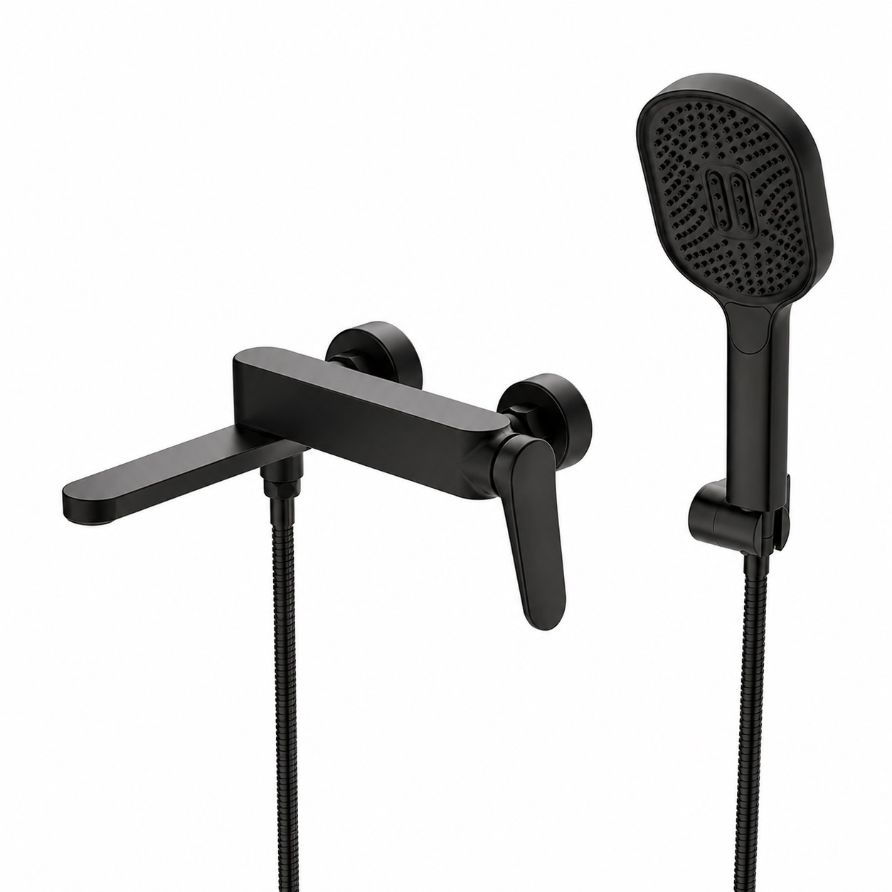 Смеситель для ванны GAPPO G3210-6, черный арт. 168445