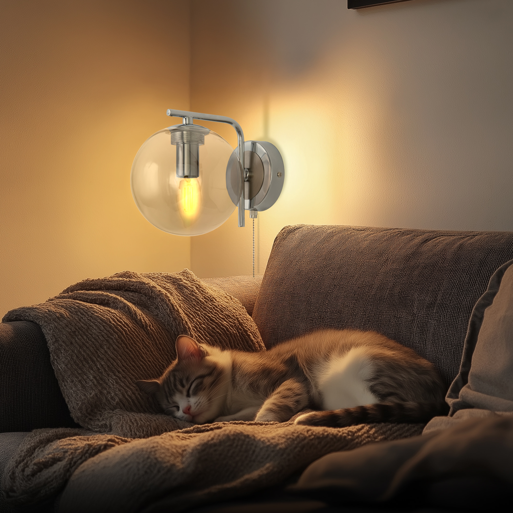 Citilux Томми CL102310 Бра с выключателем Хром арт. 88536