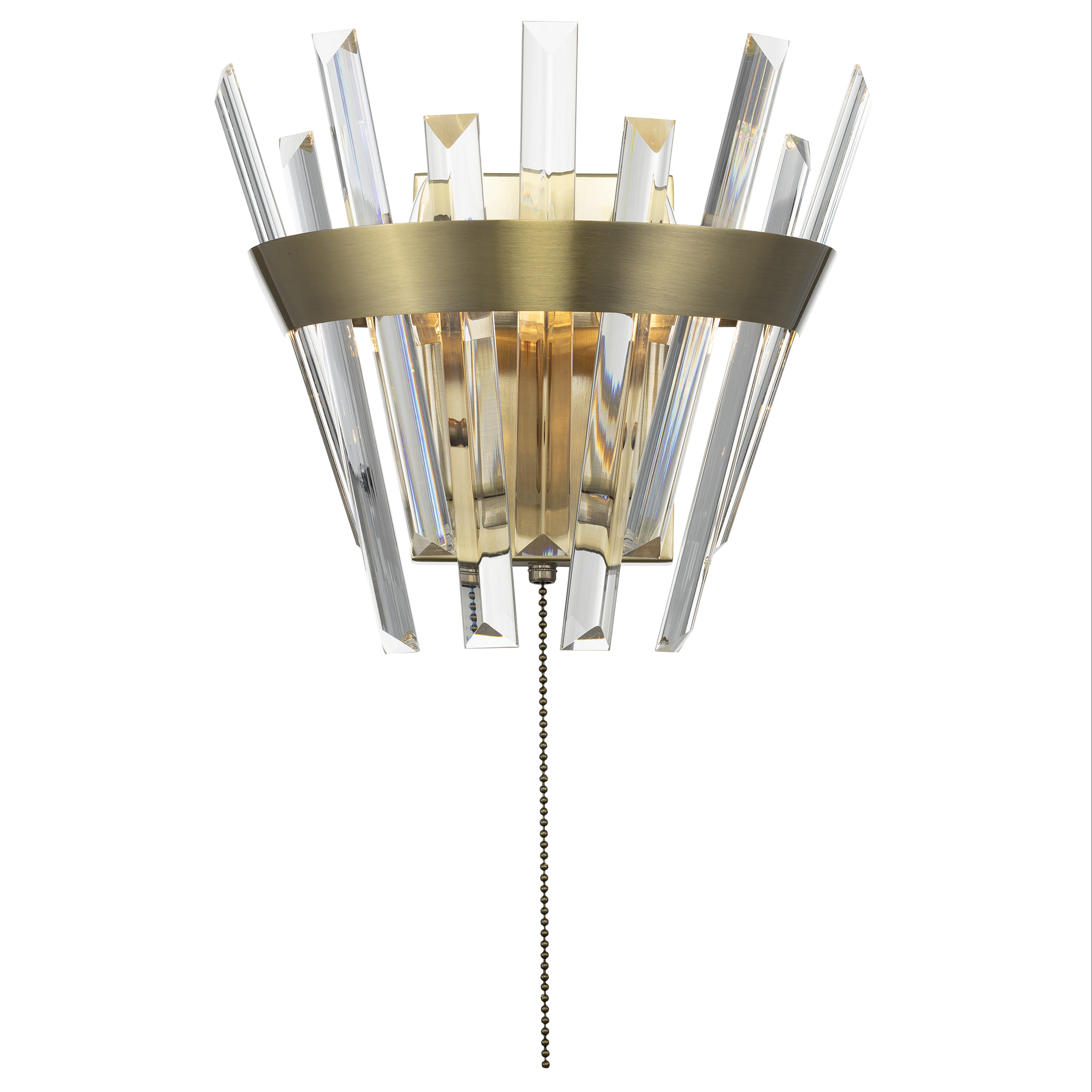 Citilux Вестерос CL307313 Бра хрустальное с выключателем Бронза арт. 89227