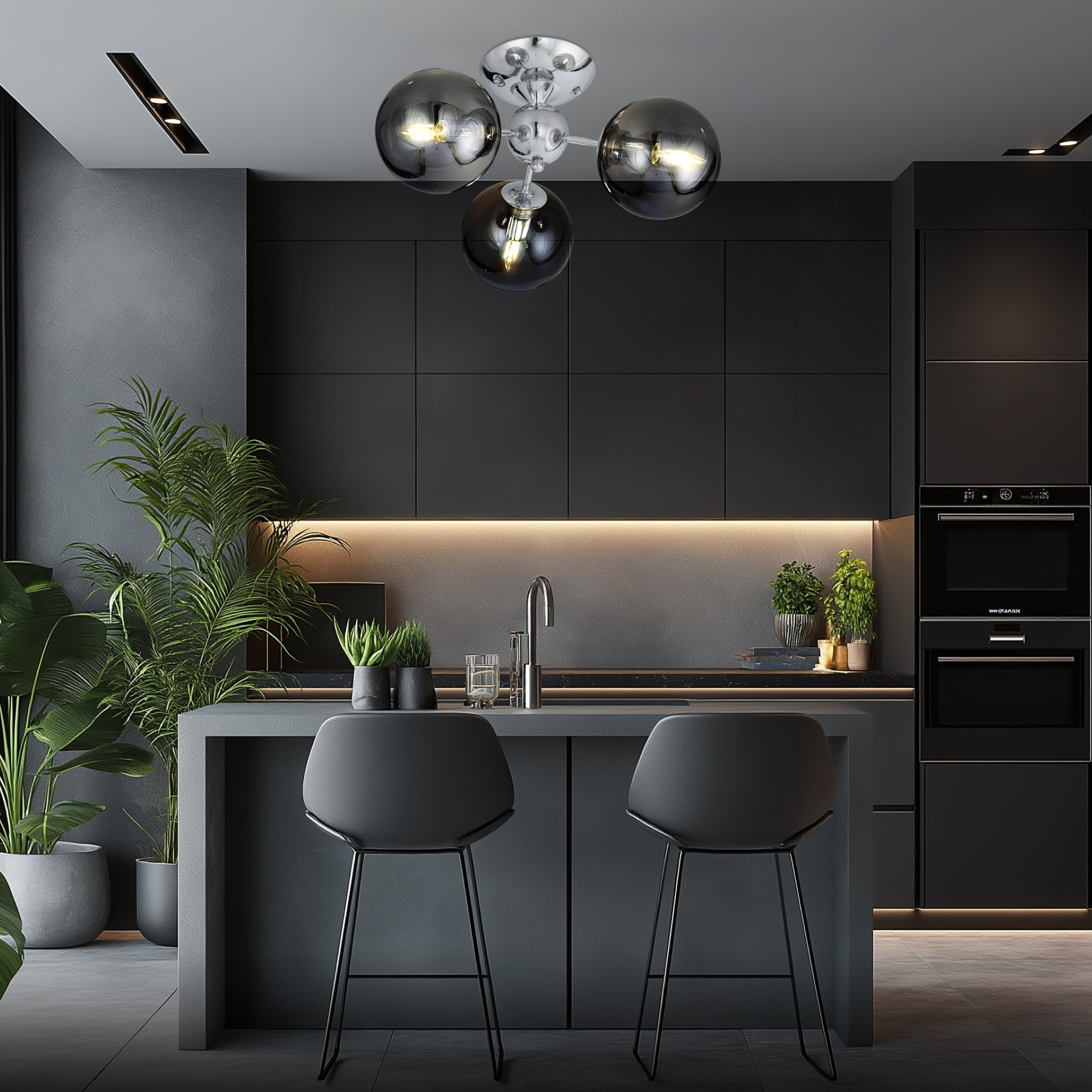 Citilux Томми CL102130 Люстра потолочная Хром арт. 88531