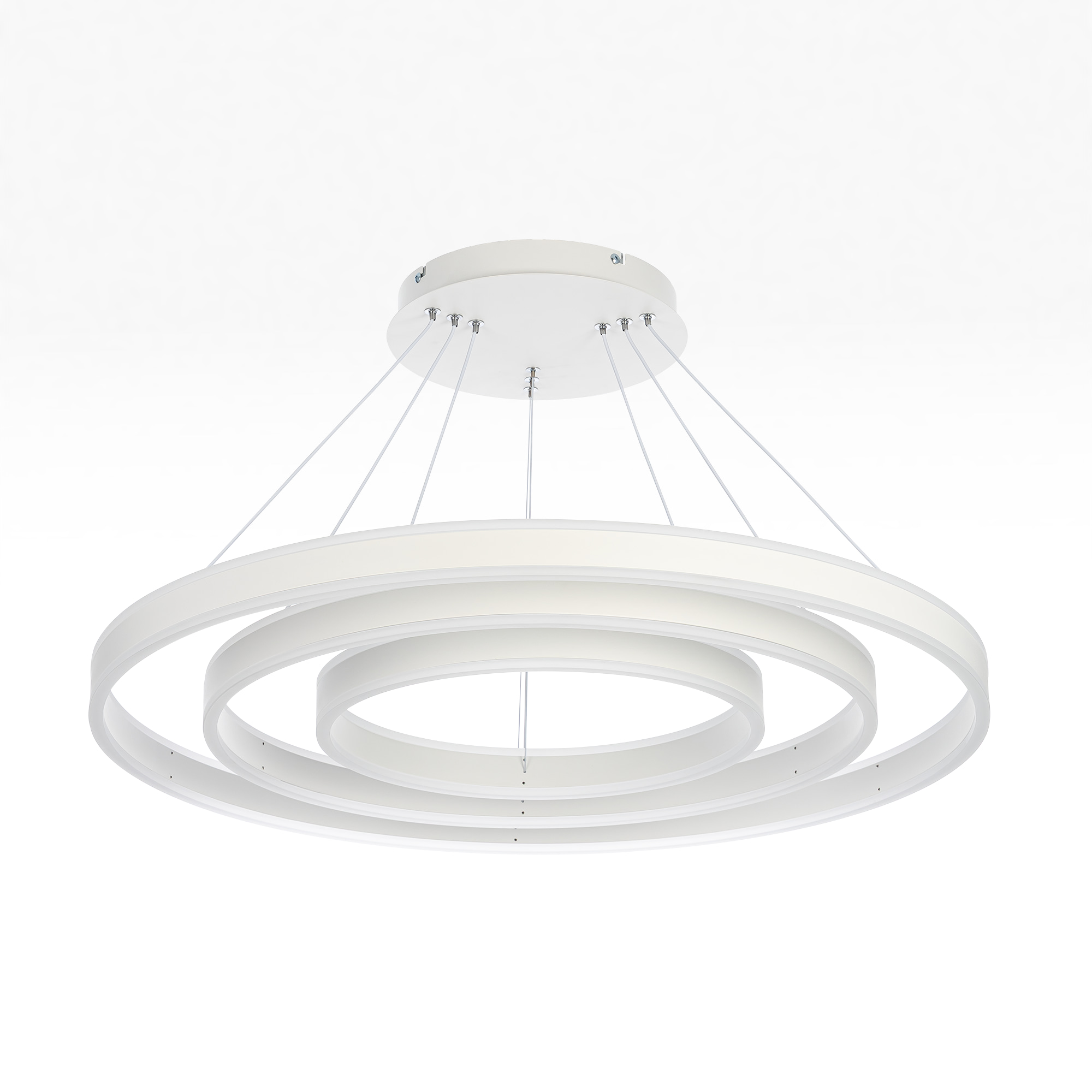 Citilux Дуэт CL719680 LED Люстра подвесная с пультом Белая арт. 89010