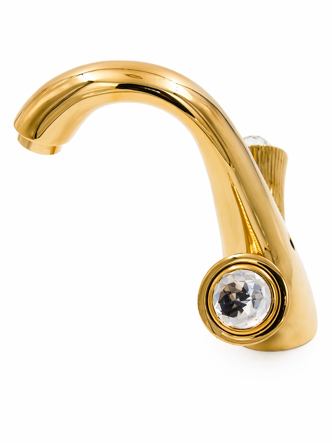 Смеситель для раковины с донным клапаном Fiore VENERE SKY (SWAROVSKI®) 13OO0623, золото арт. 162595