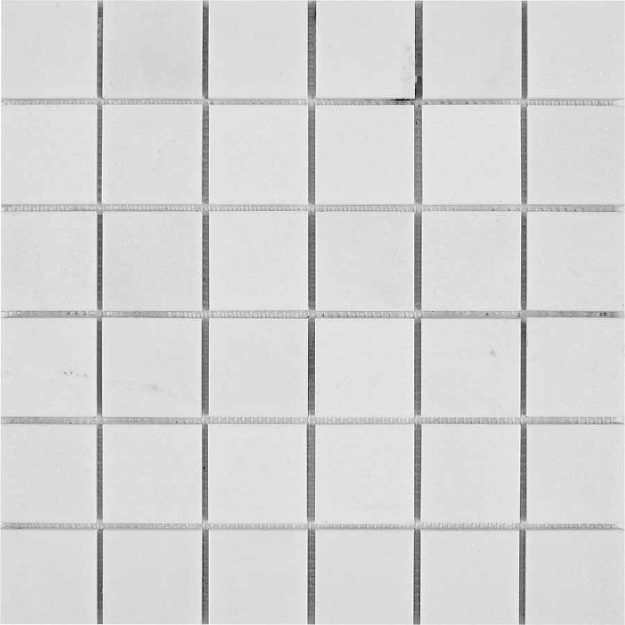 PIX 296 Thassos, чип 48x48 мм, сетка 305х305x6 мм, Полированная арт. 73807