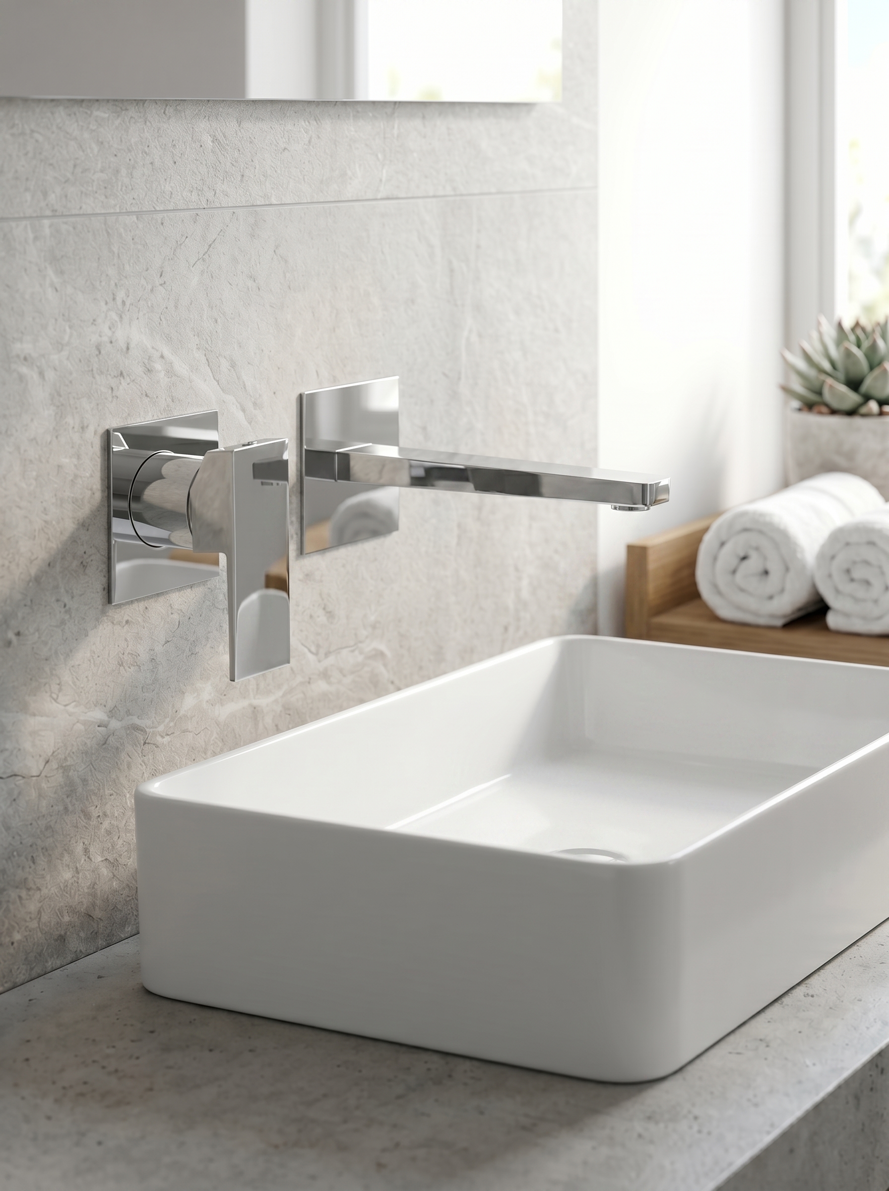 Смеситель для раковины Fiore KUBE 100CR7597, хром арт. 162206