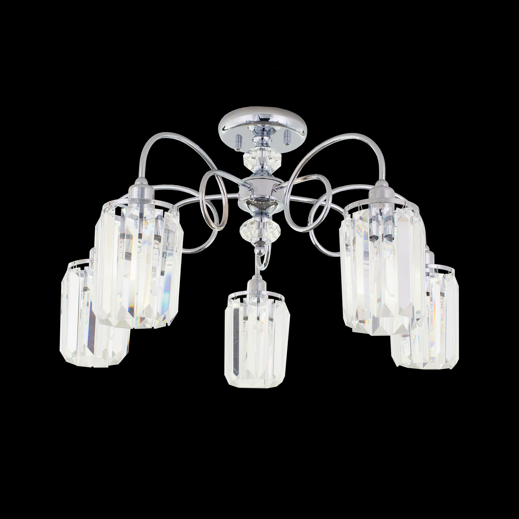 Citilux Синди CL330151 Люстра хрустальная Хром арт. 88005