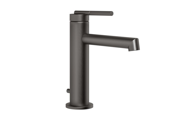 GESSI INGRANAGGIO Смеситель для раковины, с ДК, Black Metal Brushed PVD арт. 34793