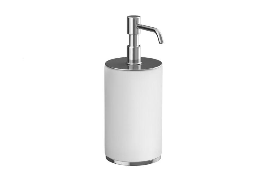 GESSI ORIGINI Дозатор для жидкого мыла настольный, белый/Chrome арт. 31120