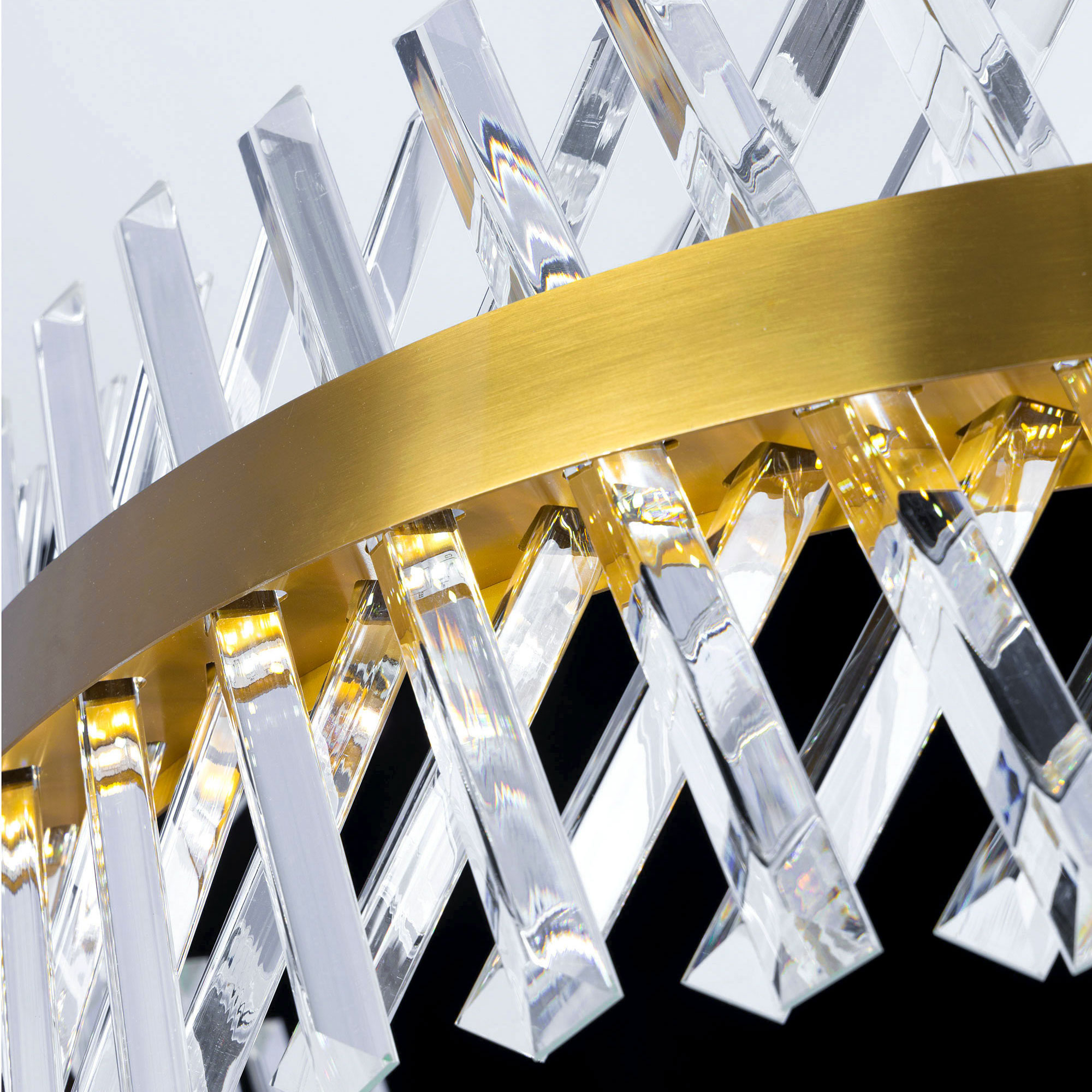 Citilux Ричард CL336083 LED Люстра хрустальная с пультом Бронза арт. 88883