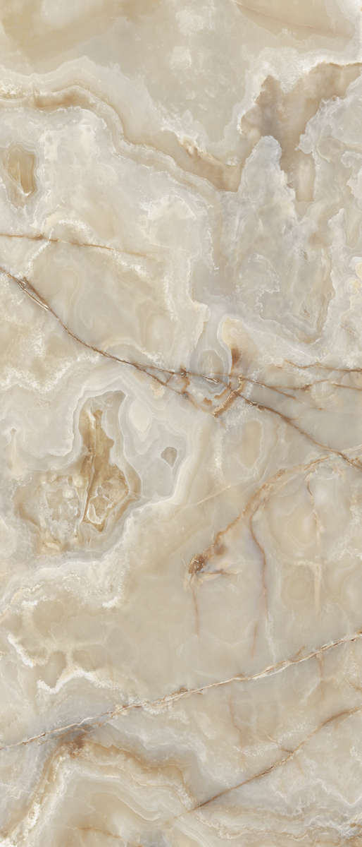 Керамогранит  ONYX&MORE GOLDEN ONYX SATIN 6MM R 120x280 арт. 84017
