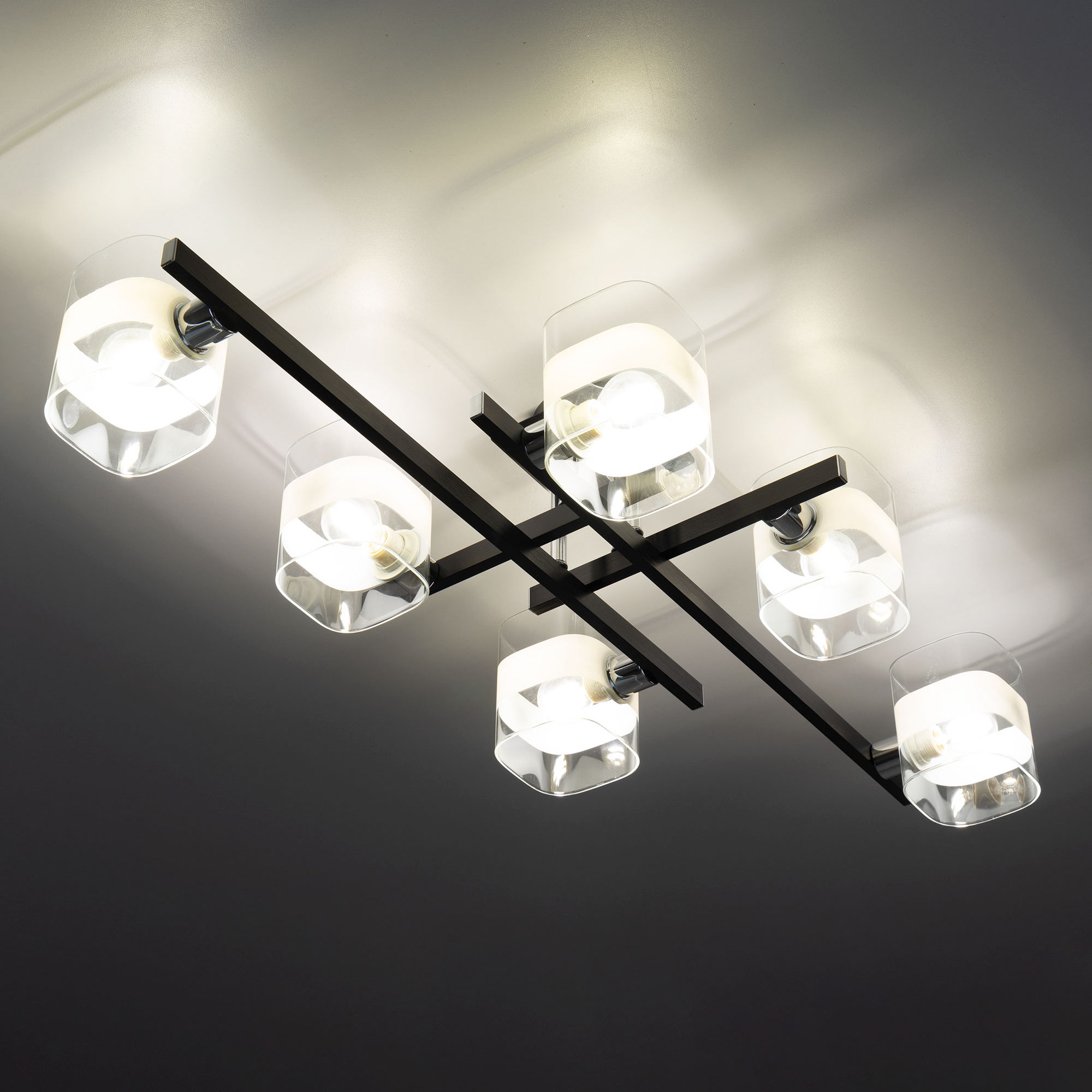 Citilux Вирта CL139262 Люстра потолочная Чёрная арт. 88868