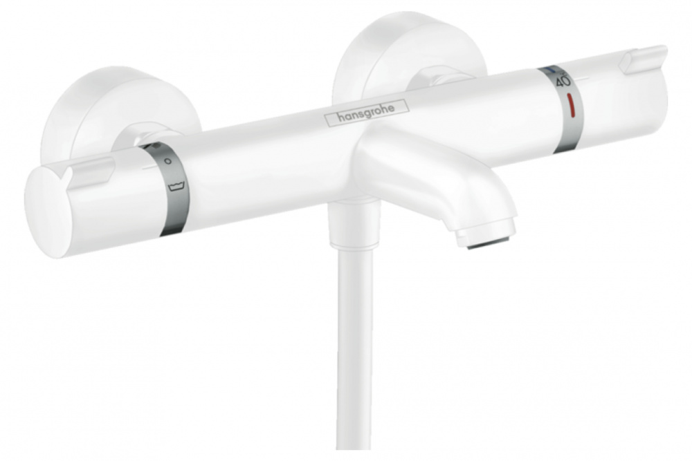 HANSGROHE Ecostat Термостат для ванны Ecostat Comfort, ВМ, ½', матовый белый арт. 39844