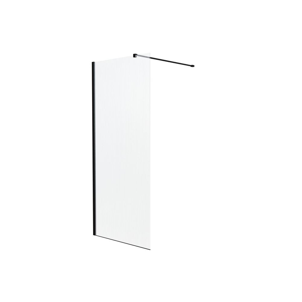 Душевая перегородка Knotlor WI090CG1BL 90х200, черный арт. 179475