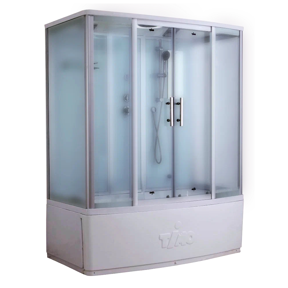 Душевая кабина (душевой бокс) Timo Standart Silver Fabric T-6650SF, 150x88x220 арт. 174872