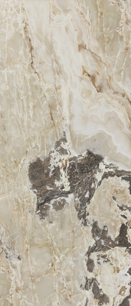 Керамогранит ONYX&MORE GOLDEN BLEND GLO 6MM R  120x280 арт. 84010