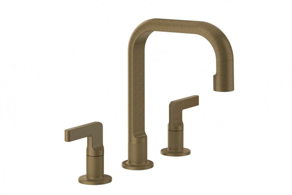 GESSI INCISO Смеситель для раковины на 3 отв, средний, без ДК, Antique Brass арт. 34647