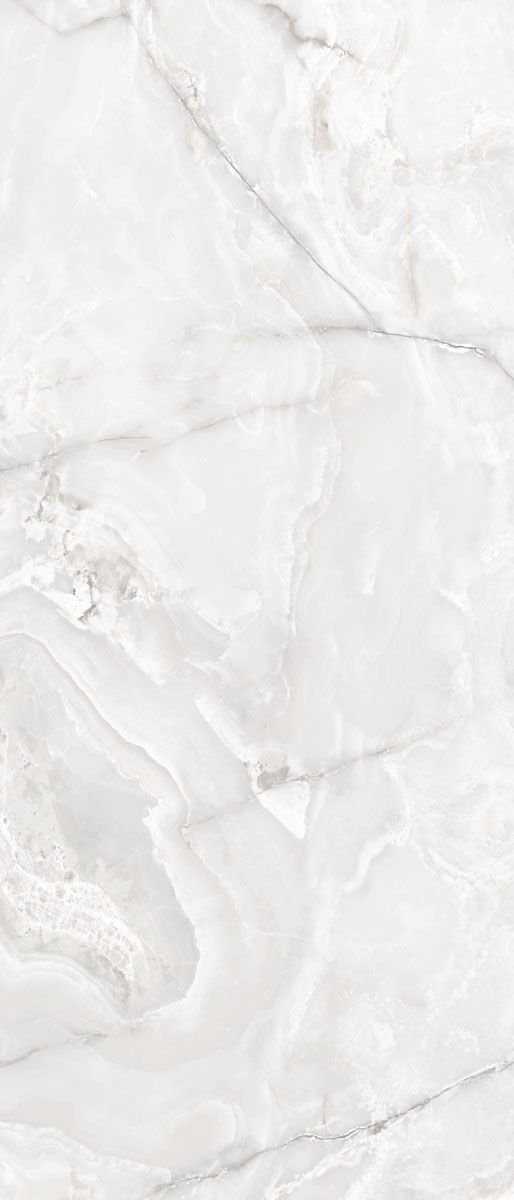 Керамогранит  ONYX&MORE WHITE ONYX SATIN 6MM R 120x280 арт. 84021