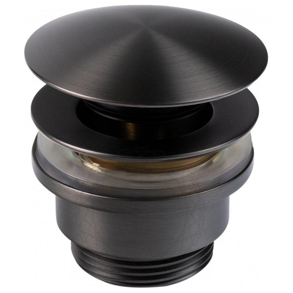 Донный клапан для раковины FILARETE FL75BG, графит арт. 187659