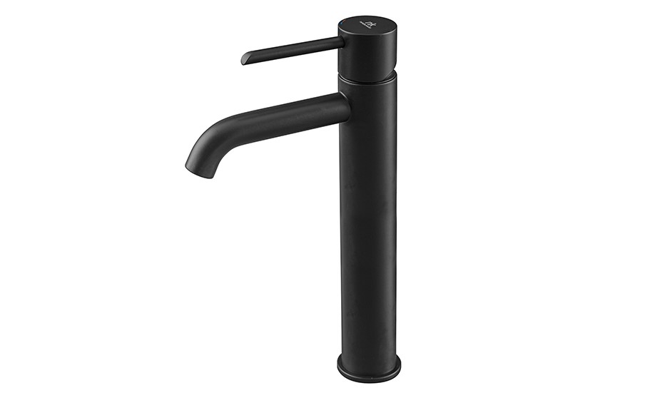 NOKEN ROUND Cмеситель для раковины H306 мм, 3/8”, 5 л/мин, без ДК, черный арт. 34605