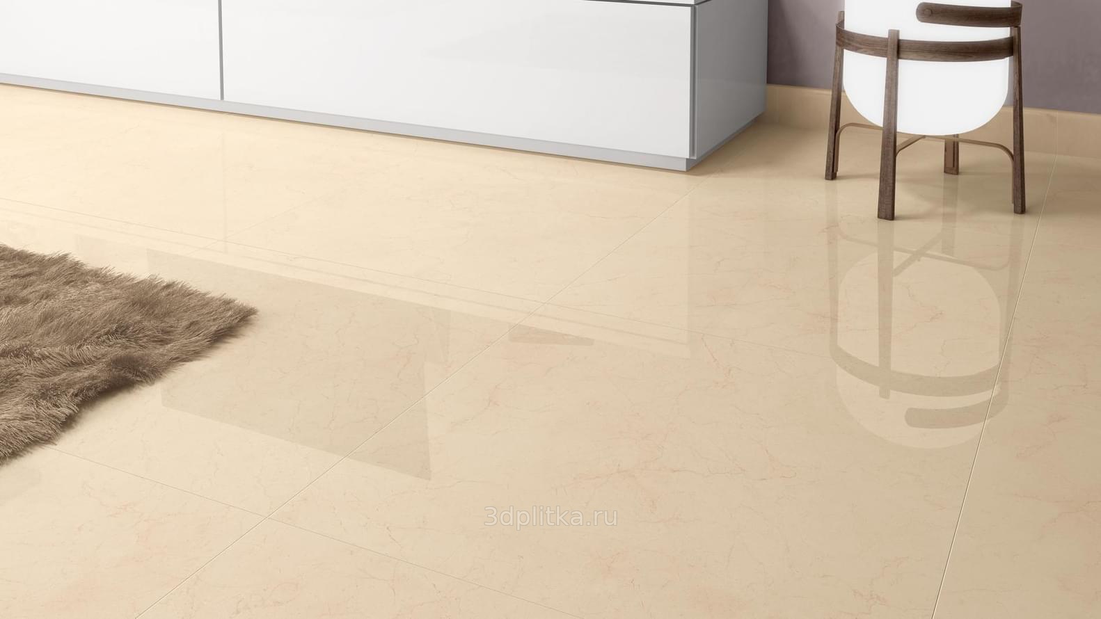 Плитка Pamesa At.Dianum Crema 60,8x60,8 (F) (1,85 кв.м.) арт. 53820