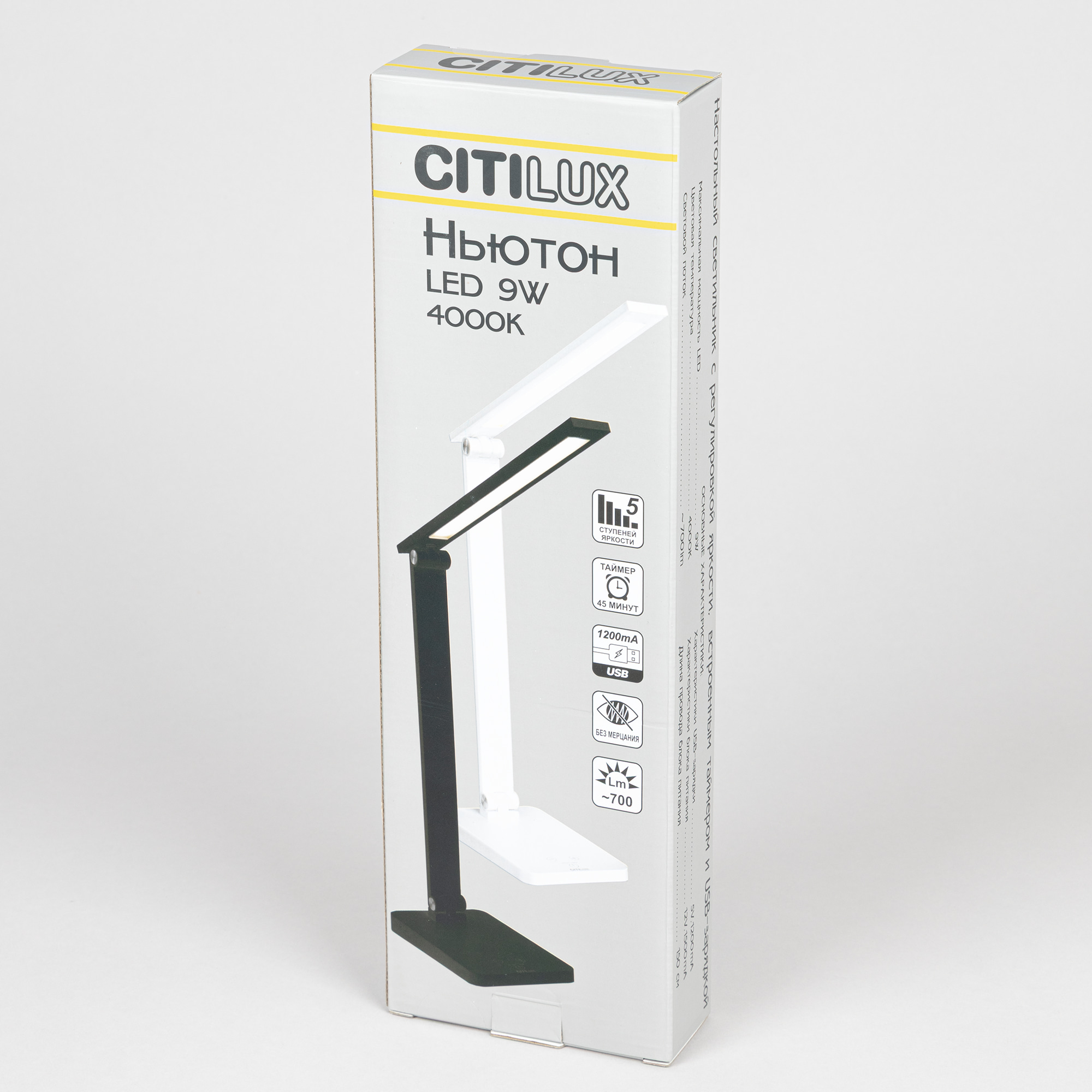 Citilux Ньютон CL803080 Настольный светильник с диммером Белый арт. 88870