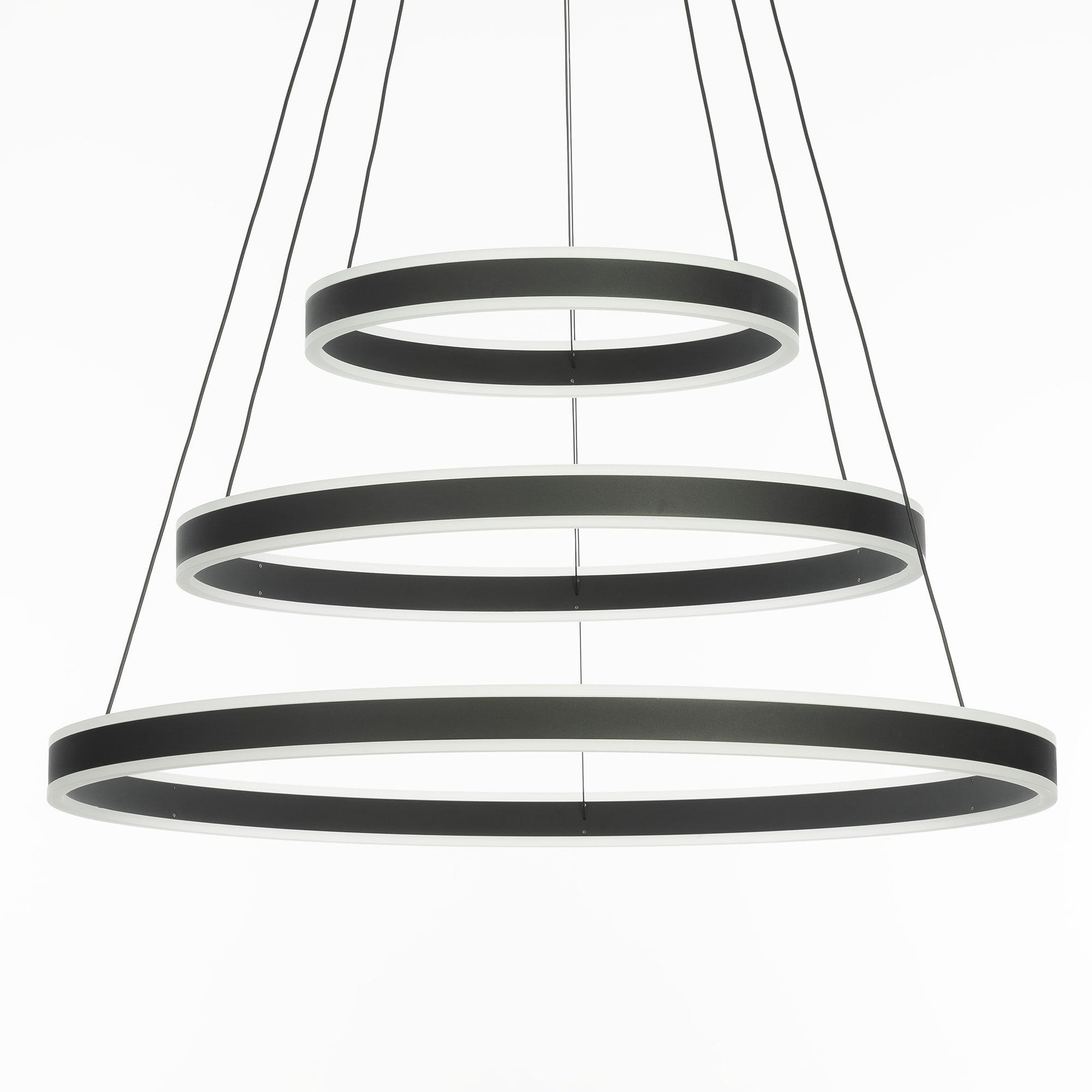 Citilux Дуэт CL719681 LED Люстра подвесная с пультом Чёрная арт. 89011