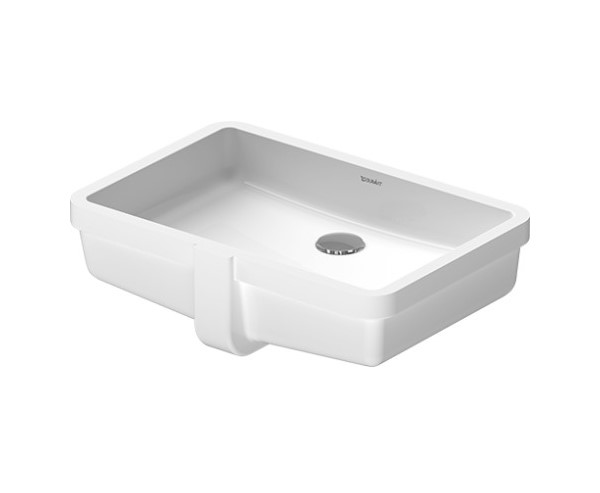 DURAVIT VERO Раковина для встраивания снизу, с переливом, 485х315 мм, с креплением, белый арт. 36602
