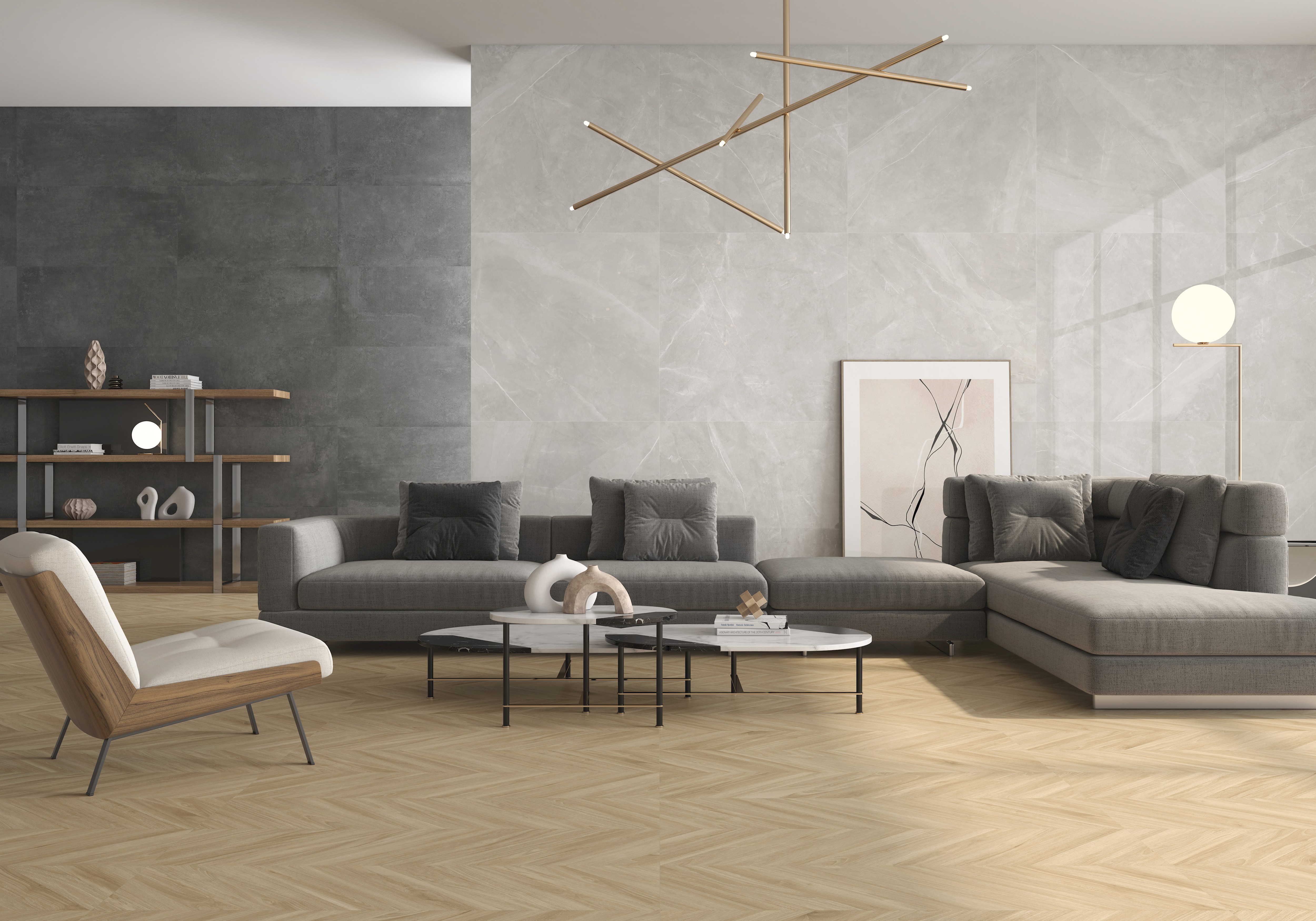 Плитка Geotiles Ebony Haya 60x120 (F) (1,44 кв.м.) арт. 53077
