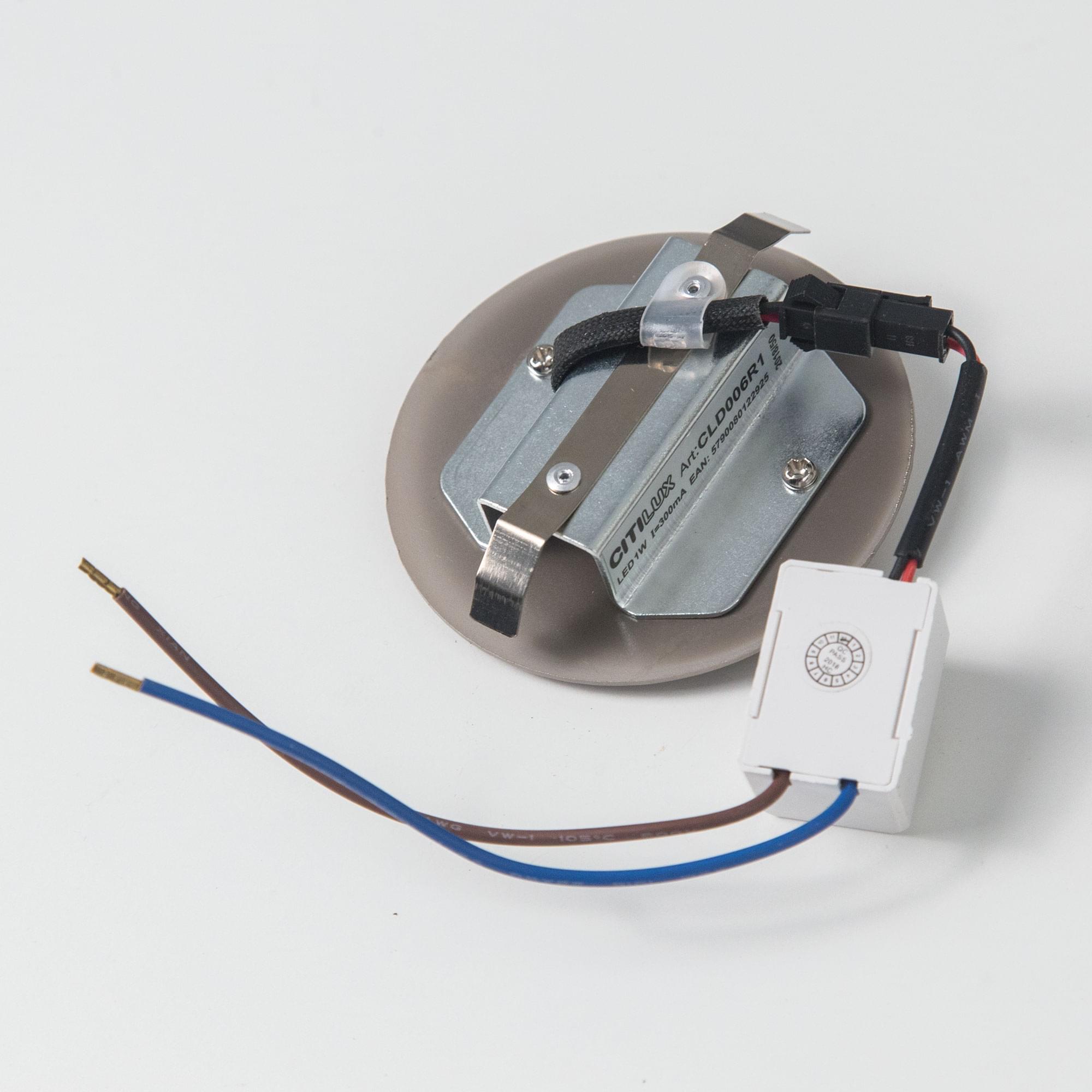 Citilux Скалли CLD006R1 LED Встраиваемый светильник лестничный Хром арт. 88078