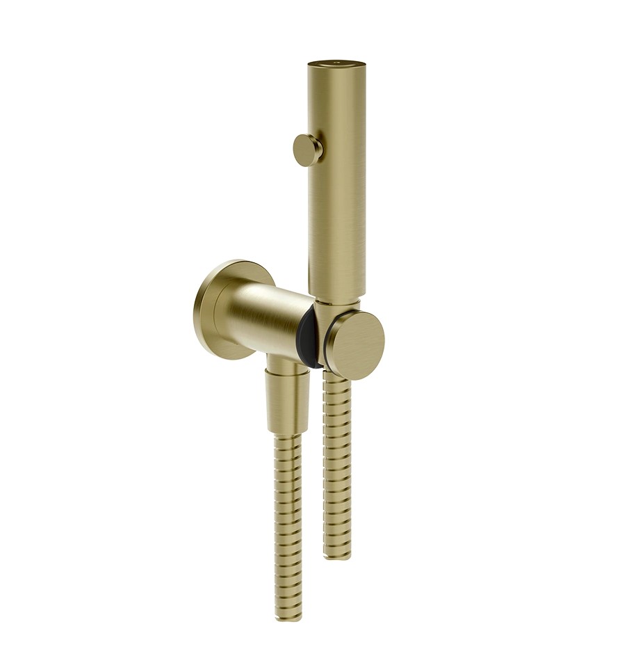 GESSI CONO Гигиенический душ на 1/2”, 727 Brushed Brass PVD арт. 40254