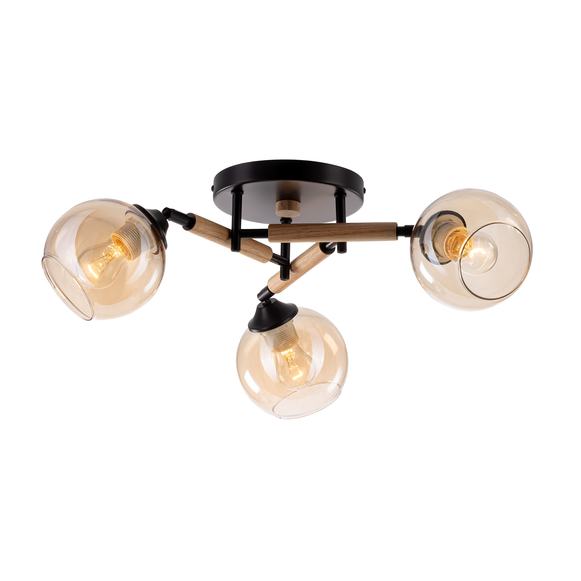 Citilux TIKA CL133131 Люстра поворотная Чёрная арт. 89475