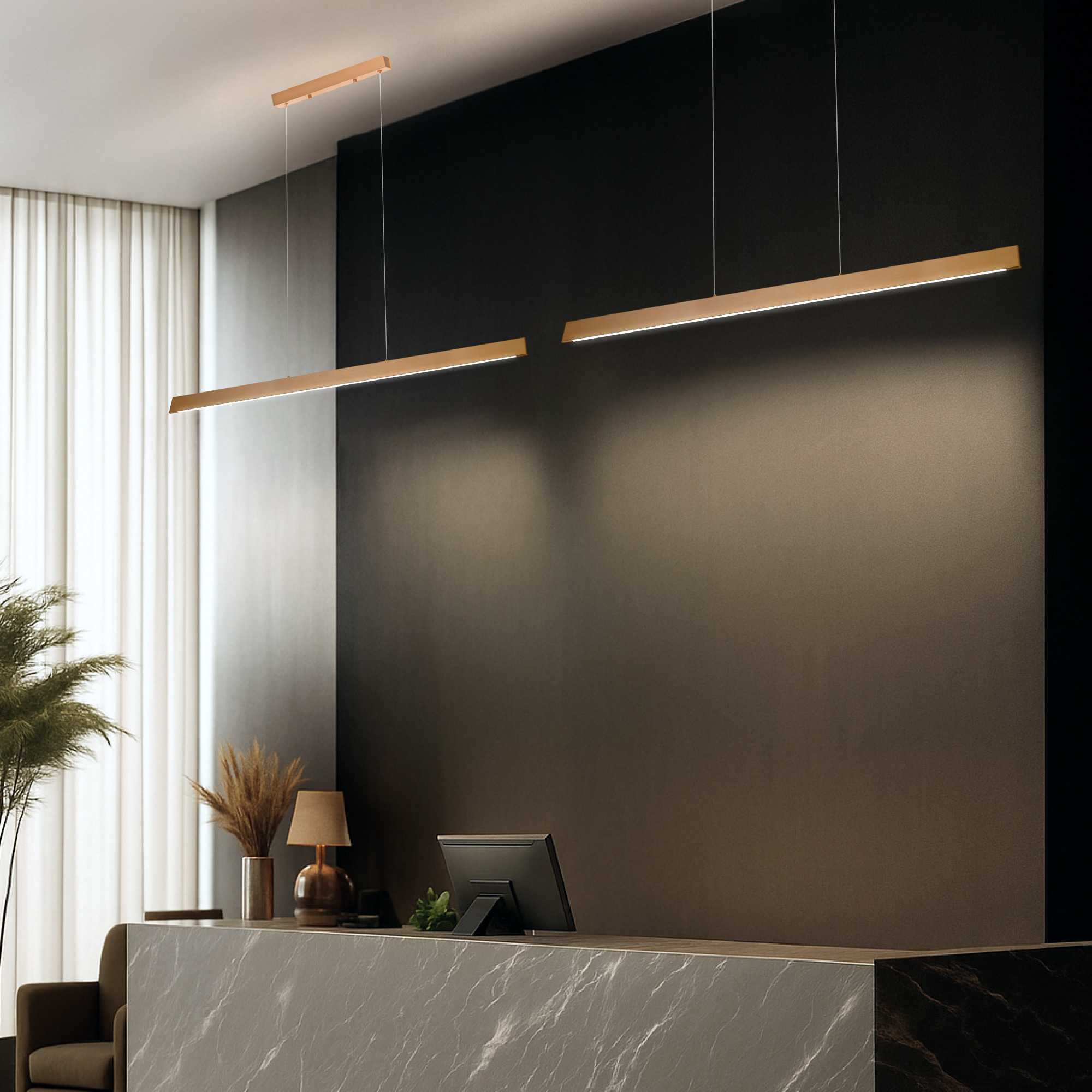 Citilux EDGE CL720032N LED Подвесной светильник Золотой арт. 89459