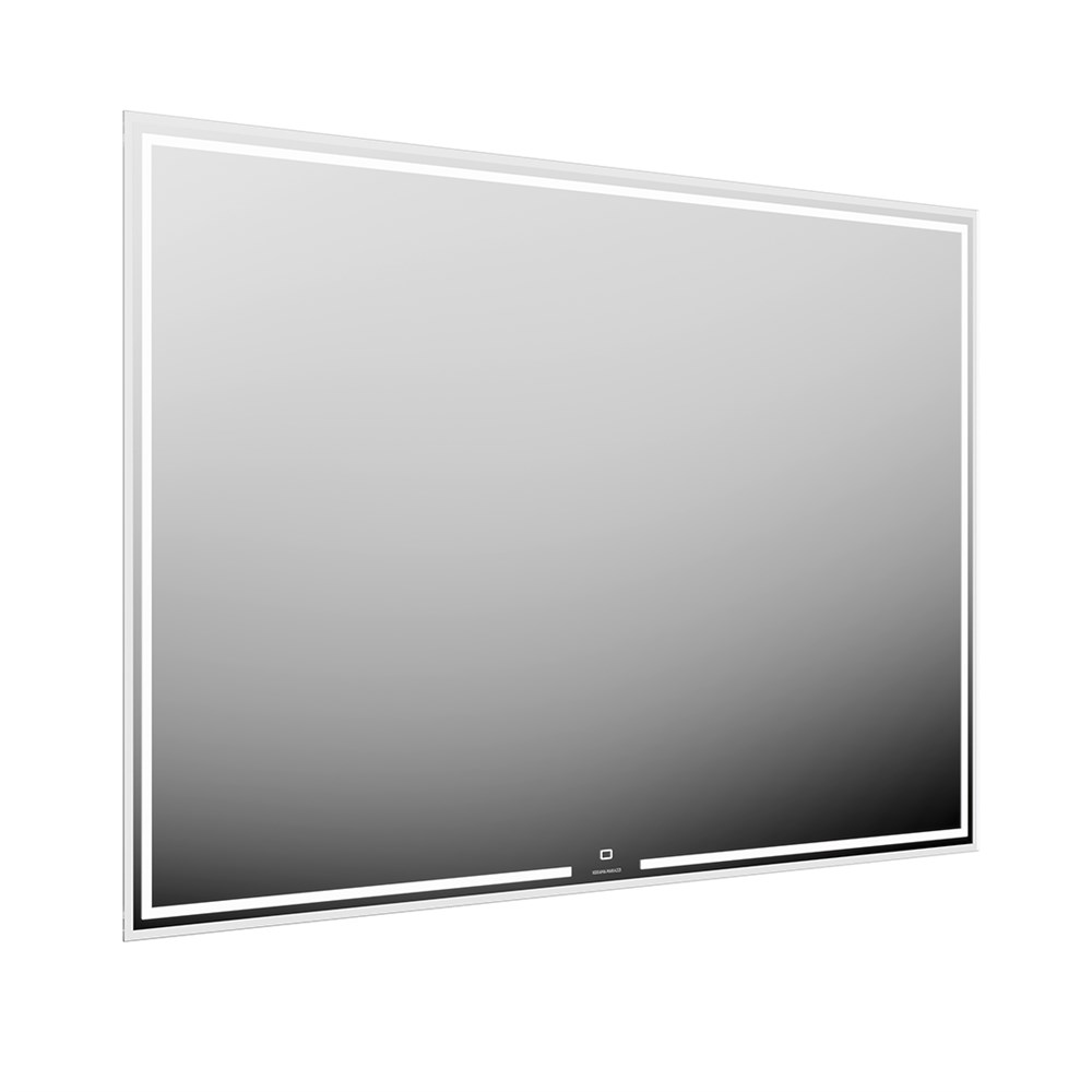 MIO.mi.120/WHT Зеркало Mio/Мио прямоугольное с диммером 120, белое арт. 125455