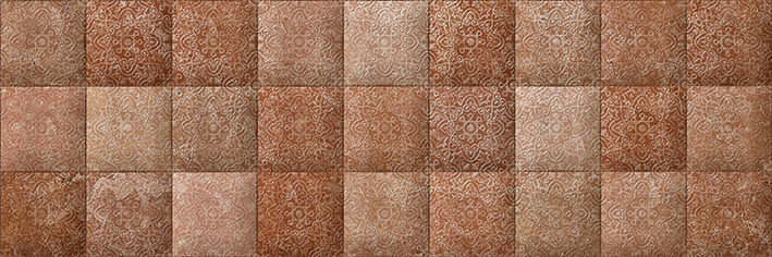 Morocco Плитка настенная коричневая рельефная (C-MQS112D) 20х60 арт. 26046