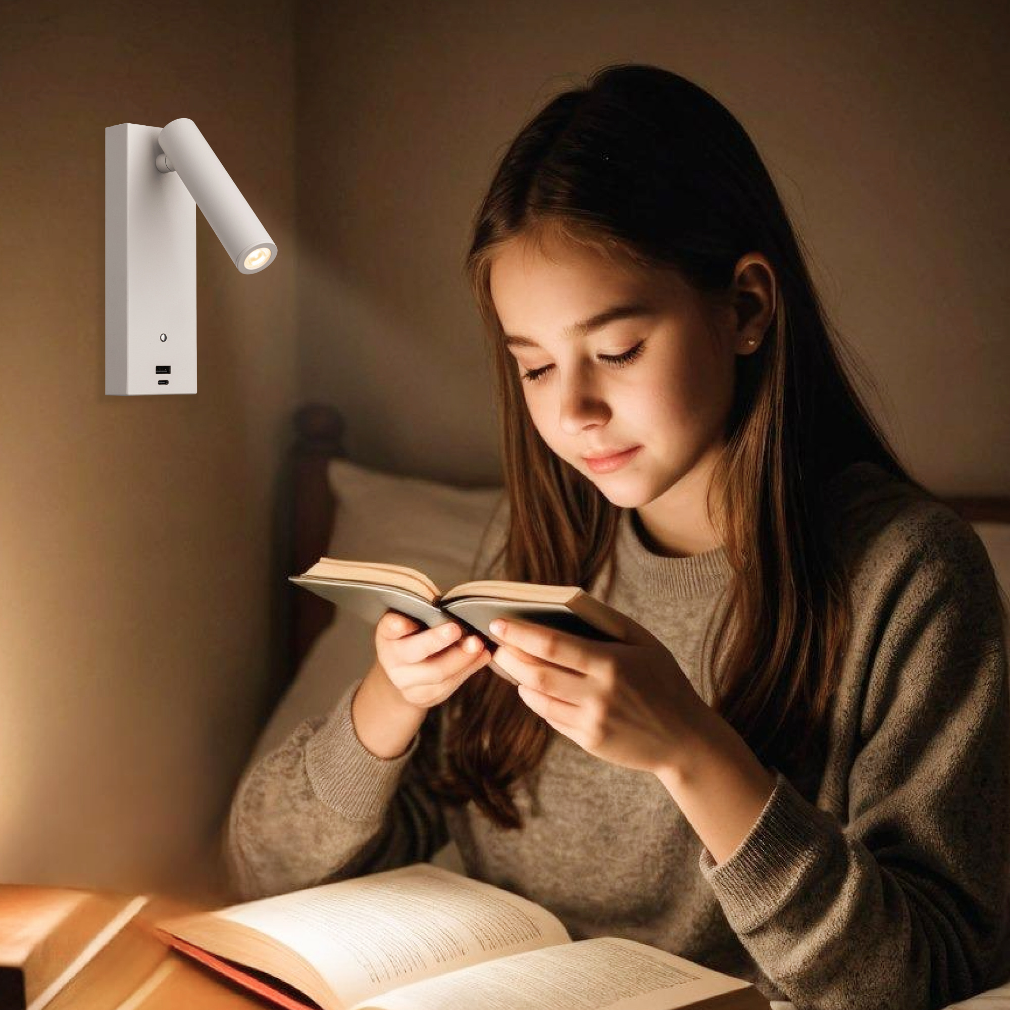 Citilux Декарт CL704430 LED USB Светильник с выключателем Белый арт. 89372