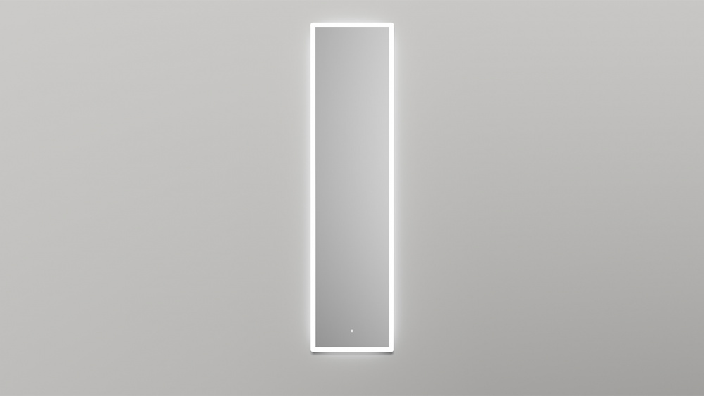 Salini ARMONIA Зеркало прямоугольное, 450хH1785 мм с двойной LED подсветкой 3в1 3000-6000К арт. 33848