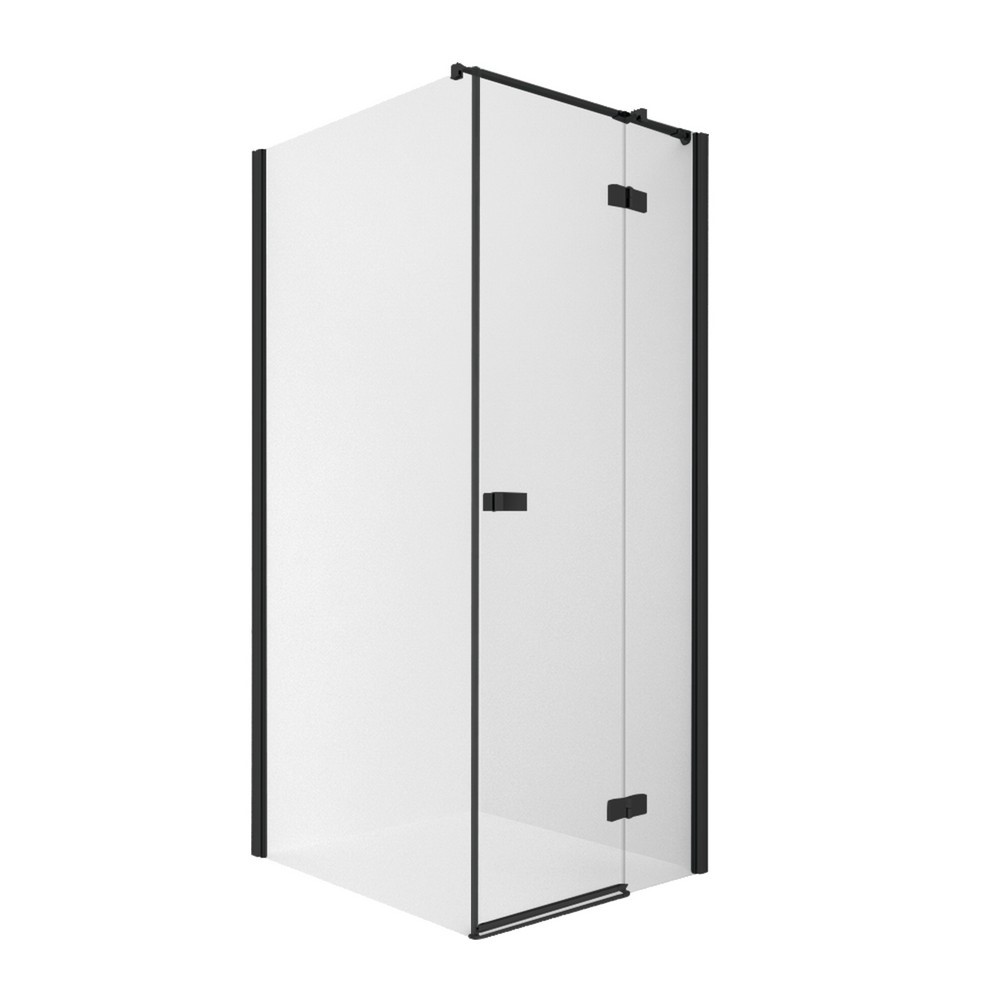 NEW TRENDY REFLEXA Душевое ограждение, 120x100xH200 см, прозрачное 6мм/BLACK арт. 32731
